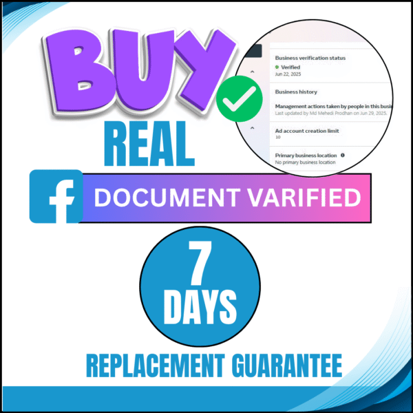 Buy Verified BM with Real Document – Fast | 7-Day Guarantee