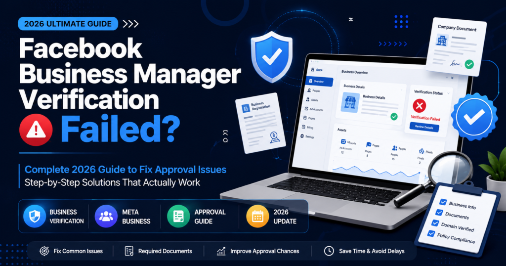 Business Manager Verification Failed